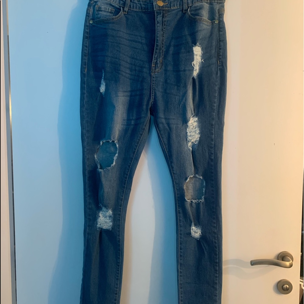 **NWOT** High Waist Skinny Jeans with Stretch